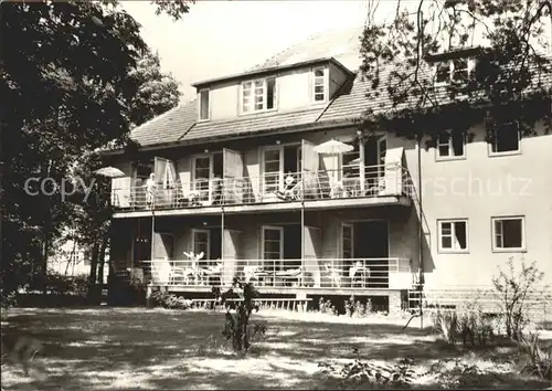 Mahlow Fachkrankenhaus Waldhaus Kat. Blankenfelde Mahlow