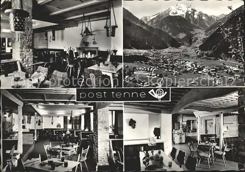 Mayrhofen Zillertal Post Tenne im Hotel Neue Post Gastraeume Panorama Kat. Mayrhofen