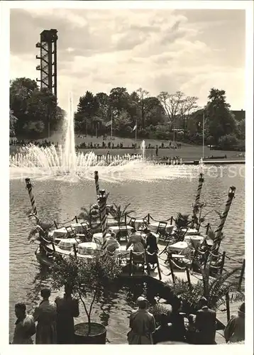 Hamburg Intern Gartenbau Ausstellung 1953 Kat. Hamburg