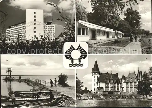 Klink Waren Erholungsheim Bungalow Mole Schloss Kat. Klink Waren