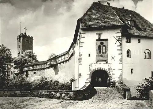 Eisenach Thueringen Die Wartburg Eingang Kat. Eisenach