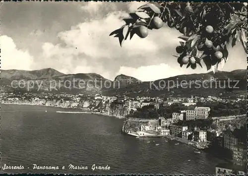 Sorrento Campania Panorama e Marina Grande Kat. Sorrento