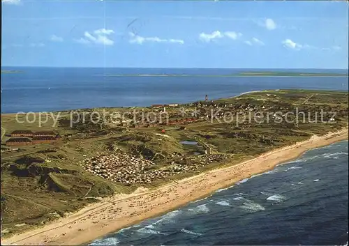 Sylt Nordseebad Hornum Fliegeraufnahme Kat. Sylt Ost