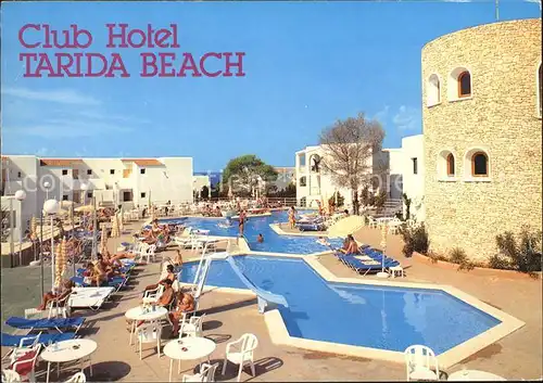 Ibiza Islas Baleares Club Hotel Tarida Beach Kat. Ibiza