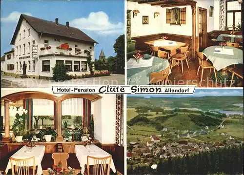 Allendorf Sauerland Hotel Pension Clute Simon Kat. Sundern (Sauerland)