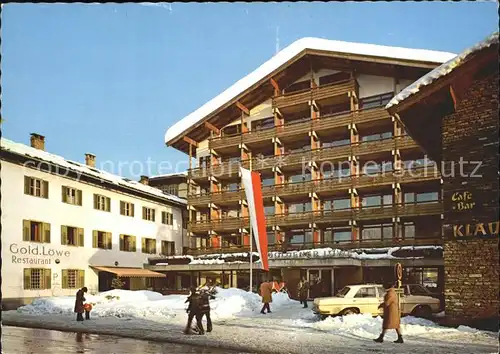 St Johann Tirol Hotel und Braeugasthof Goldener Loewe Kat. St. Johann in Tirol