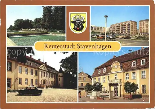 Stavenhagen Schloss Waldbad Kat. Stavenhagen Reuterstadt
