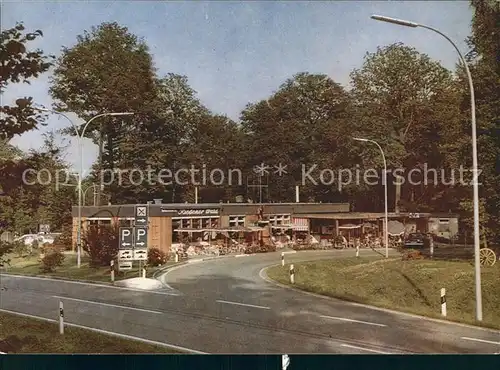 Hausen Wuerzburg Autobahn Raststaette Riedener Wald Ostseite Kat. Hausen b.Wuerzburg