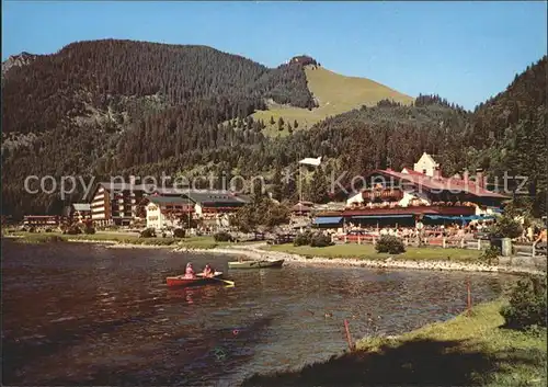 Spitzingsee Postgasthof Sankt Bernhard Hotel Florian Kat. Schliersee