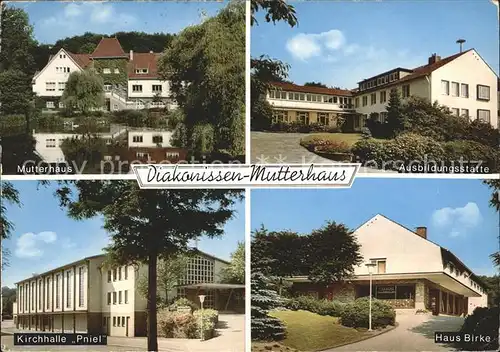 Velbert Diakonissen Mutterhaus Kirchenhalle Pniel Haus Birke Kat. Velbert