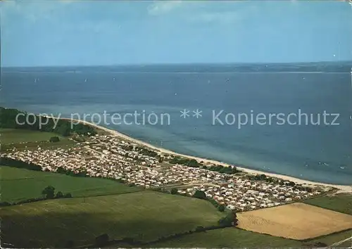 Krusendorf Kiel Fliegeraufnahme Campingplatz David Kat. Schwedeneck