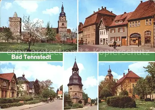 Bad Tennstedt Partie am Weichberg Markt Rathaus Kat. Bad Tennstedt