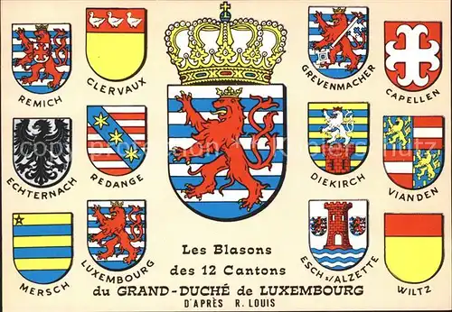 Luxembourg Luxemburg Grand   Duche de Luxembourg Kat. Luxembourg