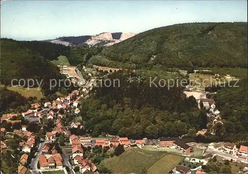 Bad Grund Harz Fliegeraufnahme Kat. Bad Grund (Harz)