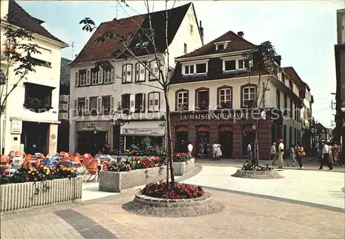 Haguenau Bas Rhin Grand rue Place d Armes Kat. Haguenau