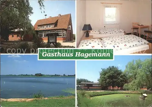 Hollenbeck Forsthaus Gasthaus Hagemann Kat. Ahlerstedt