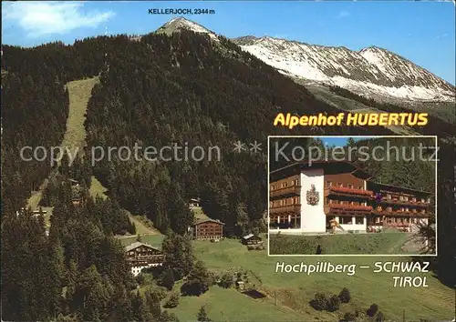 Schwaz Tirol Alpenhof Hubertus Kat. Schwaz