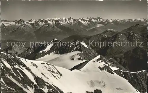 Lenzspitze Bietschhorn Aletschhorn Finsteraarhorn Berneralpen Kat. Lenzspitze