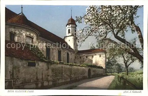 Kloster Fahr Baumbluete Kat. Unterengstringen