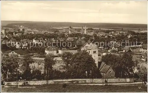 Villingen Schwenningen Gesamtansicht Kat. Villingen Schwenningen