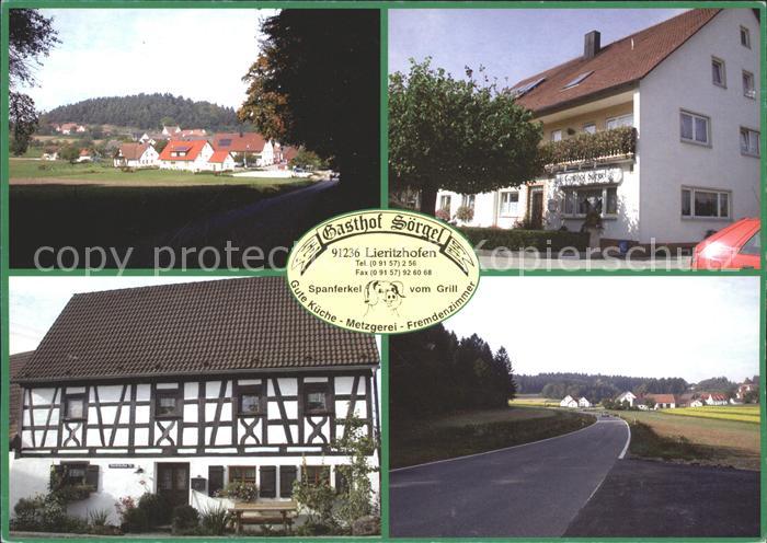 Lieritzhofen Mittelfranken Gasthof Soergel Landstrasse Kat. Alfeld Nr
