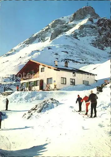 Lermoos Tirol Grubigsteinhaus mit Grubigstein Kat. Lermoos