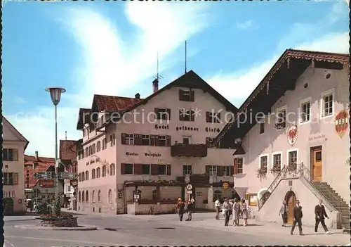 Reutte Tirol Hotel Goldener Hirsch Kat. Reutte