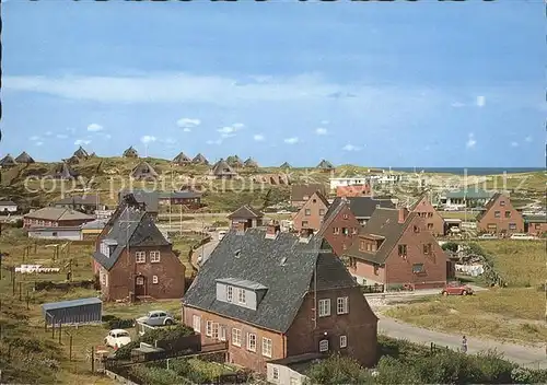 Hoernum Sylt Blick zum Weststrand Kat. Hoernum (Sylt)