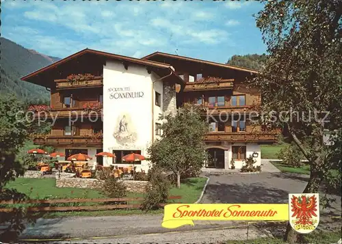 Kramsach Cafe Restaurant Sporthotel Sonnenuhr Kat. Kramsach