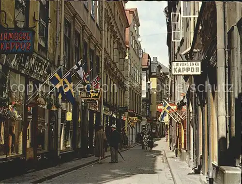 Stockholm Gamla Staden Vaesterlanggatan Kat. Stockholm