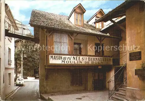 Lourdes Hautes Pyrenees Maison natale de Ste Bernadette Kat. Lourdes
