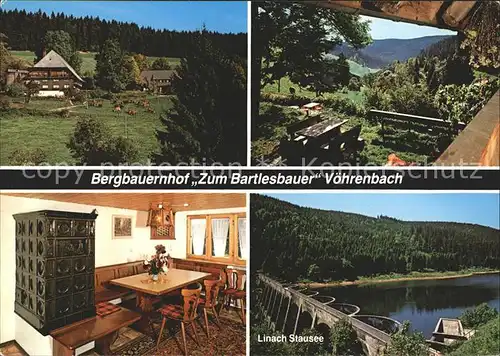 Voehrenbach Bergbauernhof Zum Bartlesbauer Linach Stausee Kat. Voehrenbach