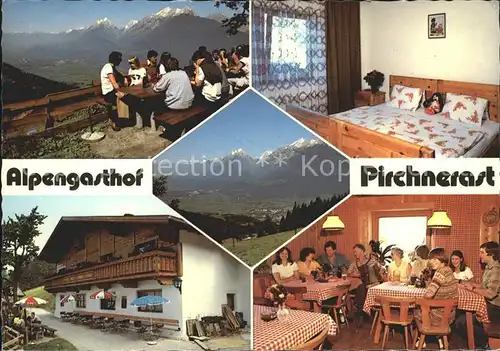 Schwaz Tirol Alpengasthof Pirchnerast Kat. Schwaz