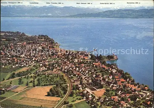 Langenargen Bodensee Fliegeraufnahme Kat. Langenargen