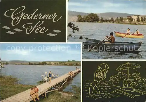 Hirzenhain Wetteraukreis Grederner See / Hirzenhain /Wetteraukreis LKR