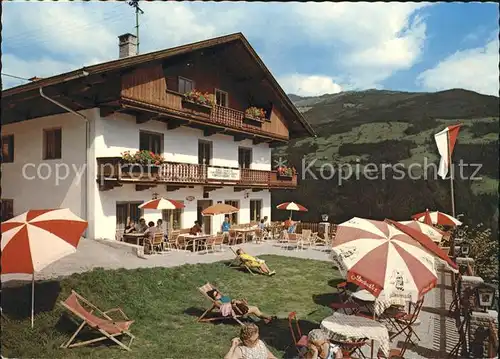 Zell Ziller Tirol Gasthaus Pension Zur schoenen Aussicht Kat. Zell am Ziller