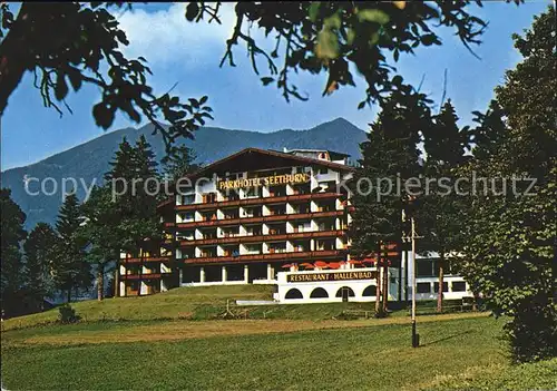 Strobl Parkhotel Seethurn Wolfgangsee Kat. Strobl