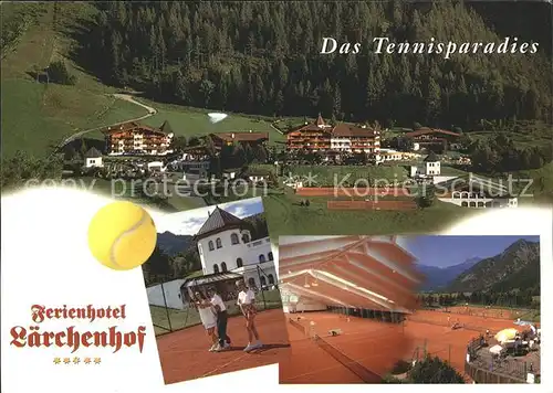 Erpfendorf Hotel Laerchenhof Tennis Kat. Kirchdorf in Tirol