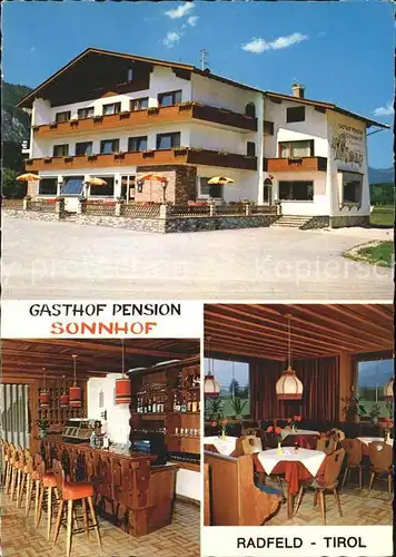 Radfeld Tirol Gasthaus Pension Sonnhof Kat. Radfeld Kufstein