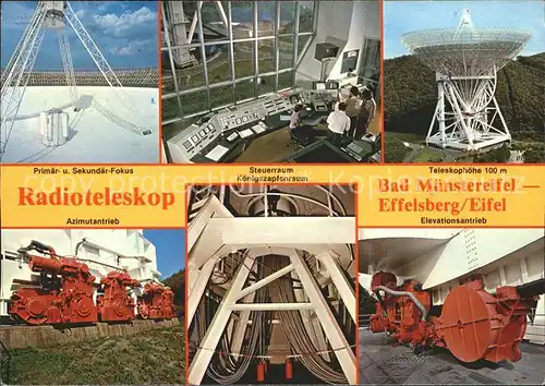 Effelsberg Radioteleskop Kat. Bad Muenstereifel