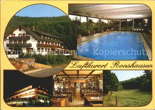 Ronshausen Waldhotel Marbach Kat. Ronshausen