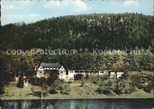 Edersee Jugendherberge Hohe Fahrt Kat. Edertal