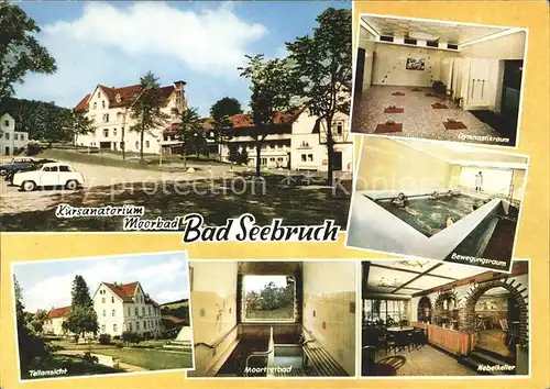 Bad Seebruch Kursanatorium Moorbad Kat. Vlotho