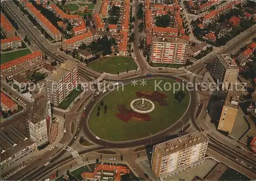 Leeuwarden Fliegeraufnahme Europaplein Kat. Leeuwarden