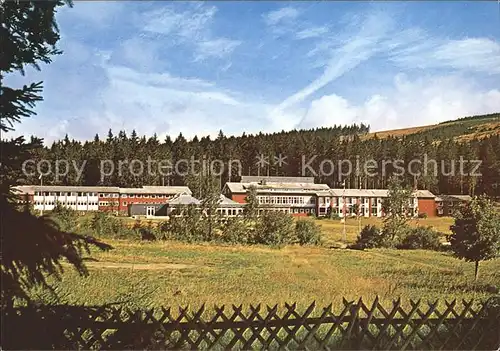 St Andreasberg Harz Tagungsstaette Haus Sonnenberg Kat. Sankt Andreasberg