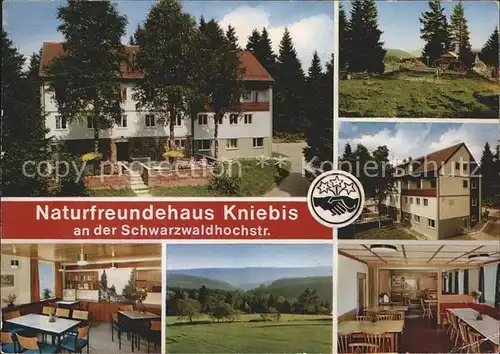 Baiersbronn Schwarzwald Naturfreundehaus Kniebis Kat. Baiersbronn