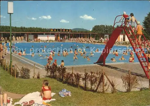 Loeffingen Beheiztes Waldbad Kat. Loeffingen