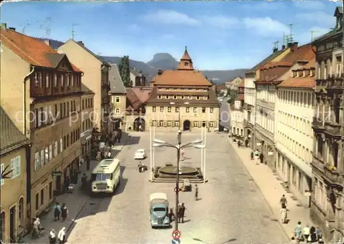 Bad Schandau Markt Kat. Bad Schandau