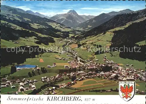 Kirchberg Tirol Fliegeraufnahme Kat. Kirchberg in Tirol