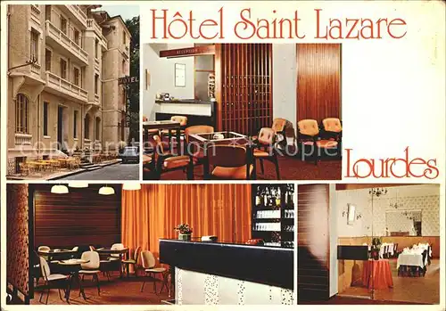 Lourdes Hautes Pyrenees Hotel Saint Lazare  Kat. Lourdes